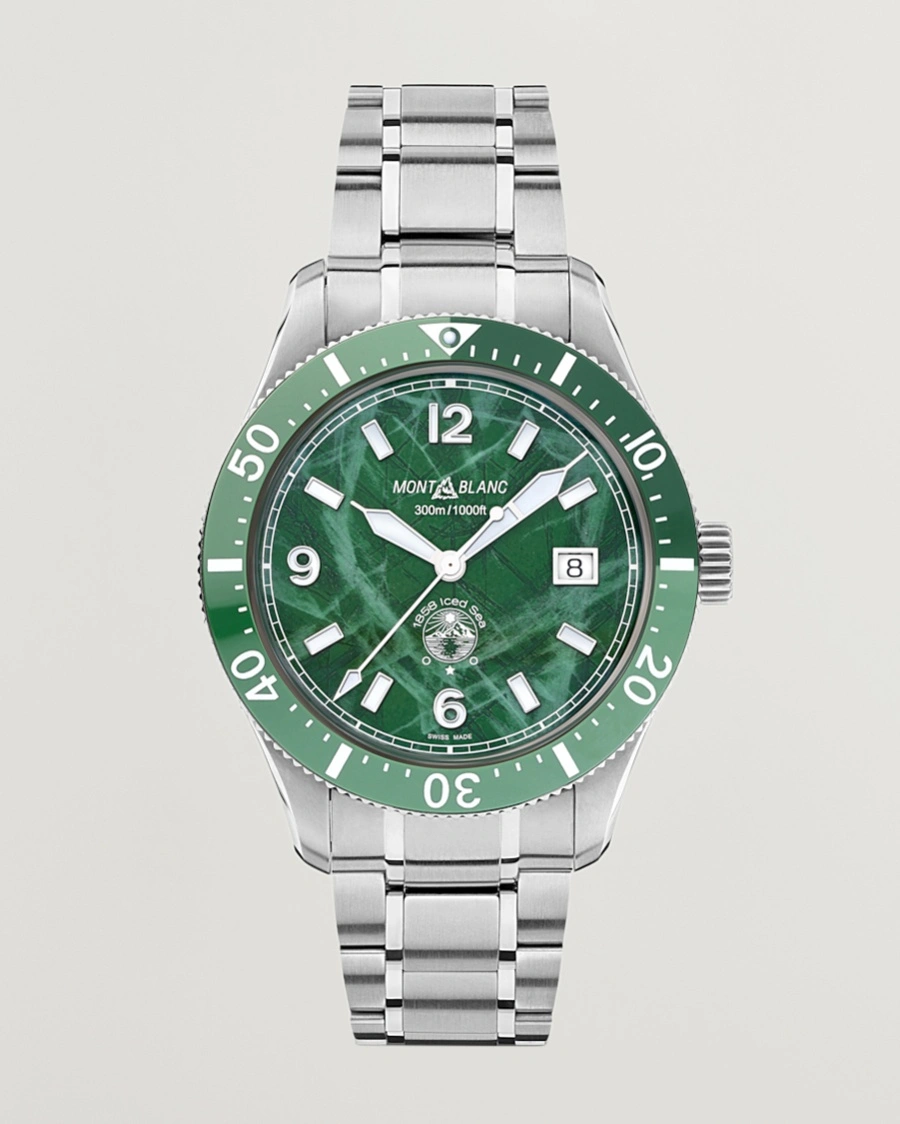 Herren | Montblanc | Montblanc | 1858 Iced Sea Automatic 41mm Green