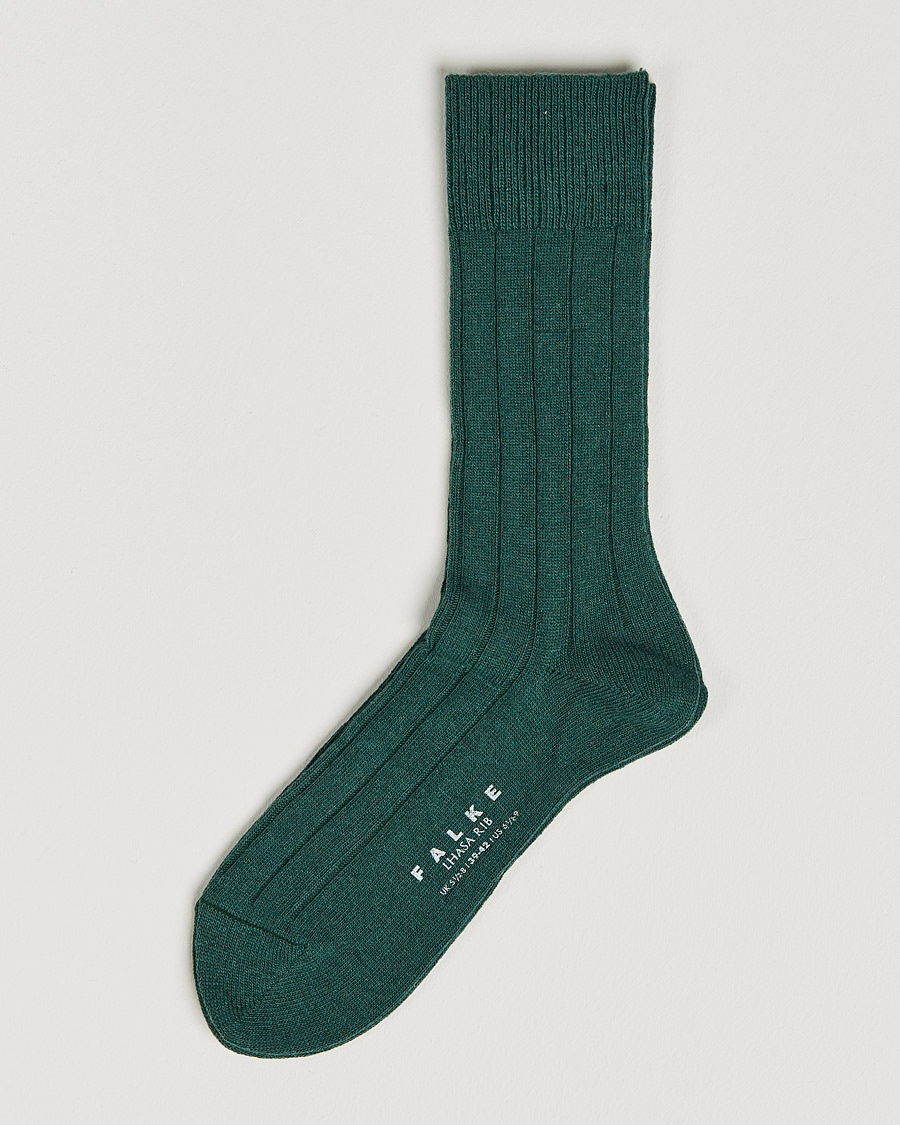 Falke Lhasa Cashmere Hunter Green – Grün