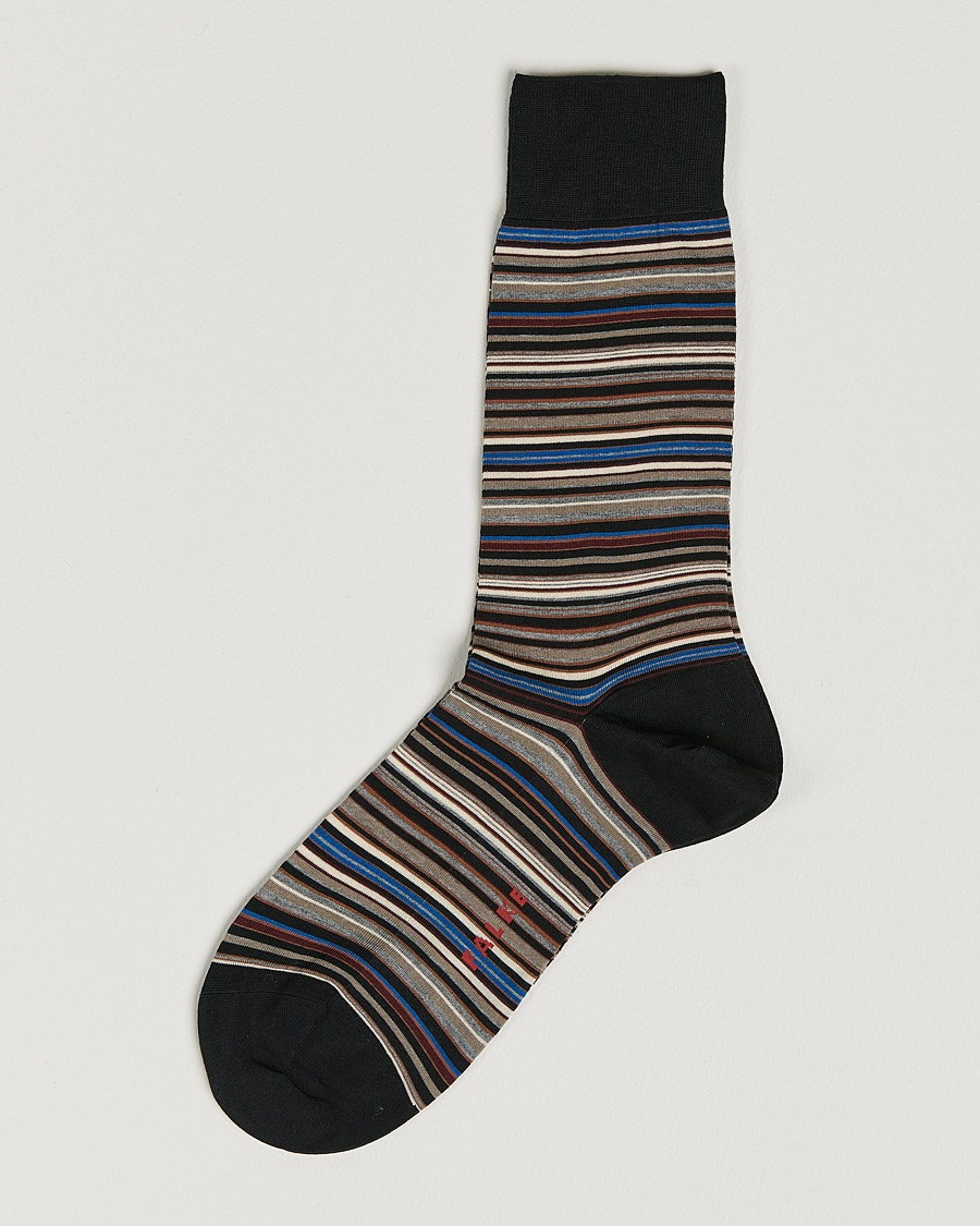 Herren | Normale Socken | Falke | Micro Block Sock Grey Multi