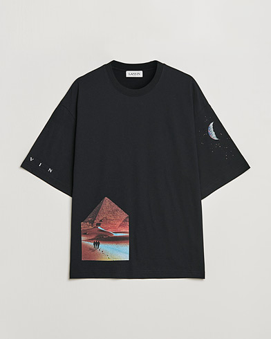 Herren | Lanvin | Lanvin | Sci-Fi Printed T-Shirt Black