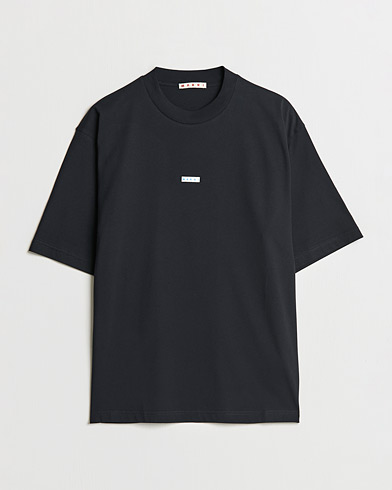 Herren | Marni | Marni | Logo Applied T-Shirt Black