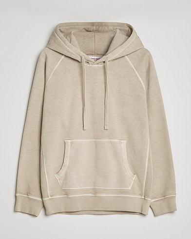 Herren |  | Orlebar Brown | Francis Garment Dyed Cotton Hood Parched Green