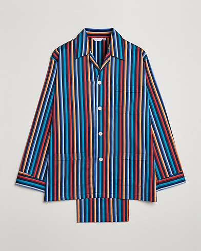 Herren | Schlafanzüge & Bademäntel | Derek Rose | Striped Cotton Pyjama Set Multi