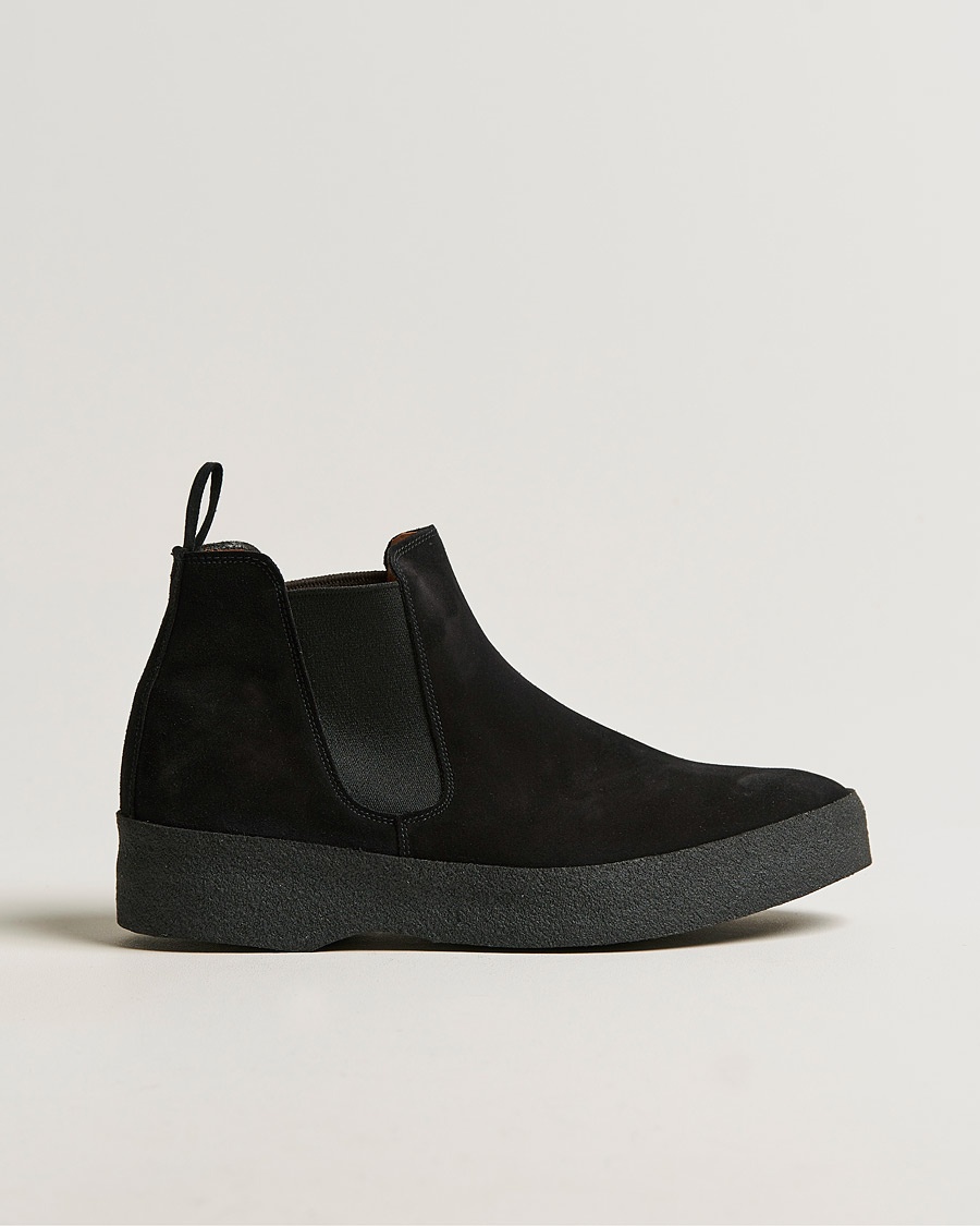 Herren | Chelsea-Boots | Sanders | Adam Chelsea Boot Black Suede