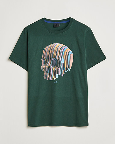 Herren |  | PS Paul Smith | Skull Cotton T-Shirt Green