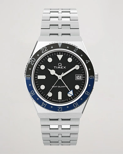 Herren |  | Timex | Q Diver GMT 38mm Black/Blue