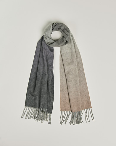 Herren |  | Begg & Co | Nuance Ombre Cashmere Scarf Marble Midnight