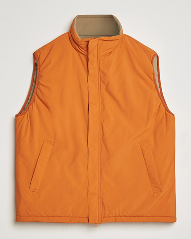Herren | Japanese Department | BEAMS PLUS | MIL Puffer Vest Orange