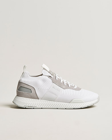 Herren |  | BOSS | Titanium Running Sneaker White