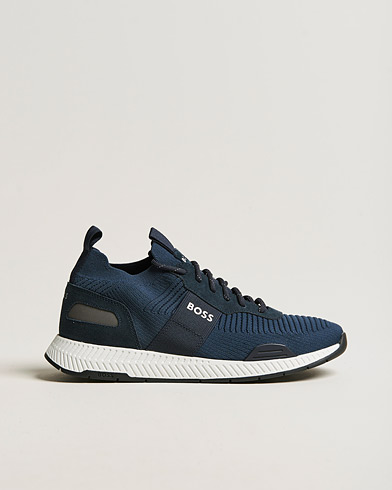 Herren |  | BOSS | Titanium Running Sneaker Dark Blue