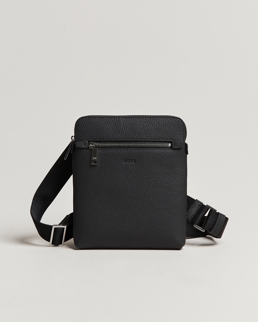Crosstown Leather Bag Black – Schwarz