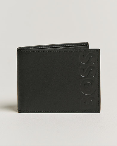 Herren | Geldbörsen | BOSS | Signature Leather Wallet Black