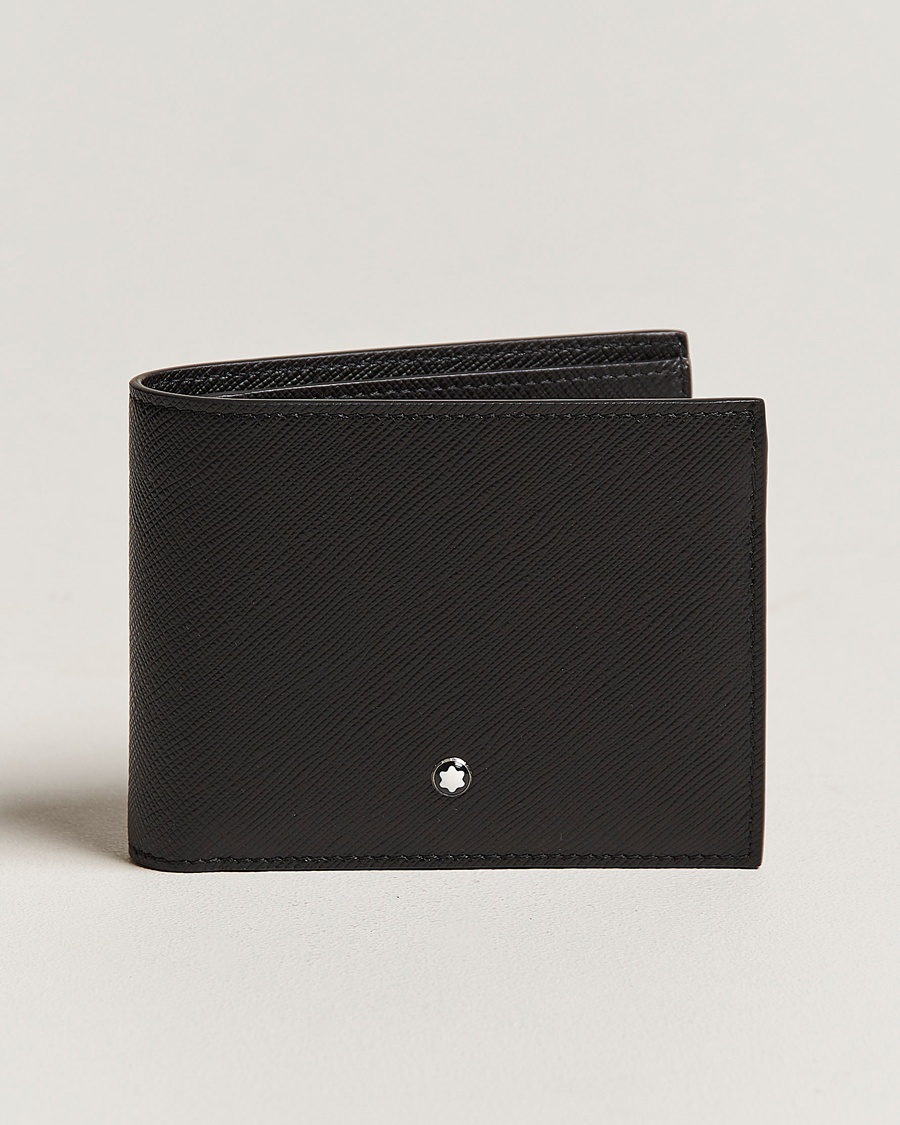 Montblanc Sartorial Wallet 6cc with 2 View Pockets Black – Schwarz
