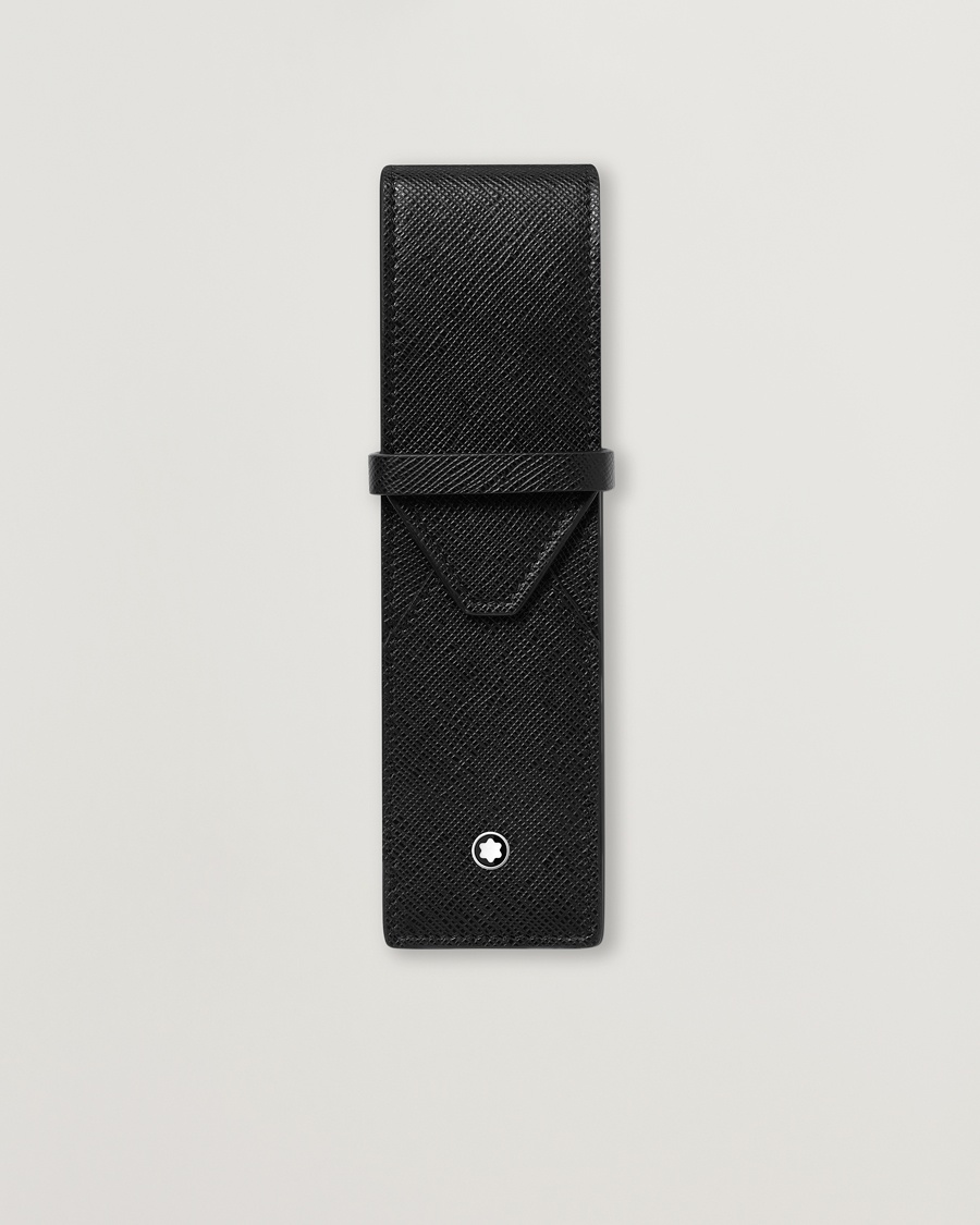 Montblanc Sartorial 2-Pen Pouch Black – Schwarz