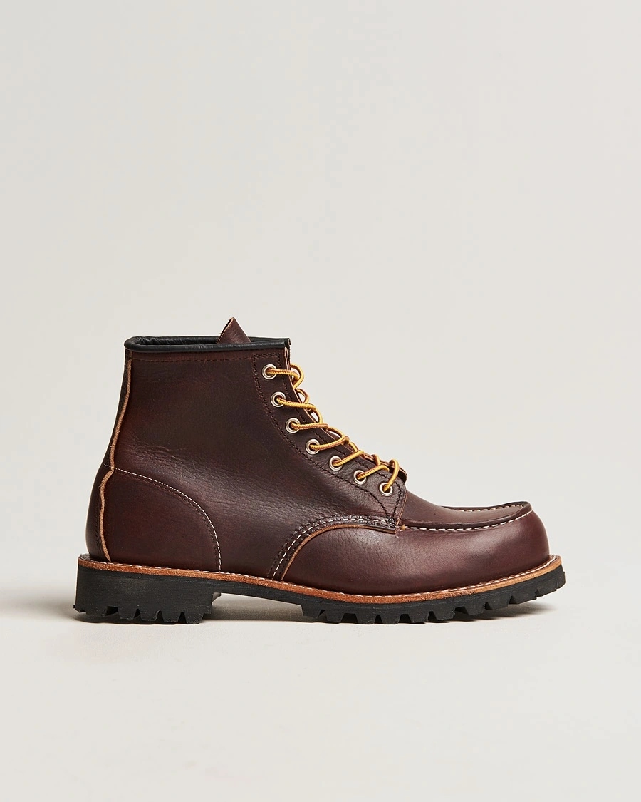 Red Wing Shoes Roughneck Boot Briar Oil Slick Leather – Braun
