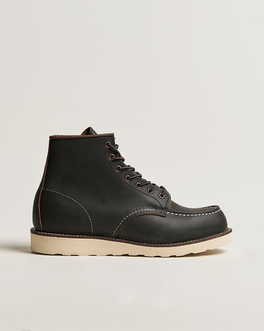 Herren | Schnürboots | Red Wing Shoes | Moc Toe Boot Black Prairie