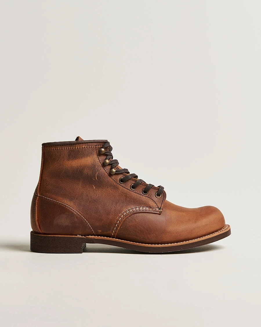 Red Wing Shoes Blacksmith Boot Copper Rough/Though Leather – Braun