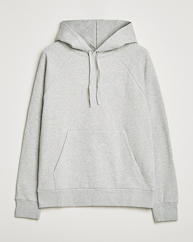 Herren | A Day's March | A Day's March | Lafayette Organic Cotton Hoodie Grey Melange