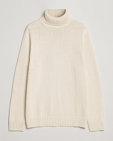 Herren |  | A Day's March | Forres Cotton/Cashmere Rollneck Off White