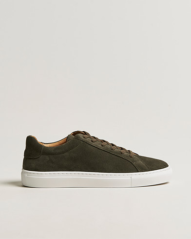 Herren | A Day's March | A Day's March | Suede Marching Sneaker Dark Olive