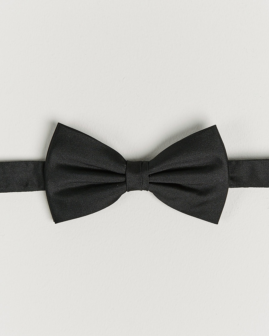 Herren | Gebundene Fliegen | Stenströms | Bow Tie Black