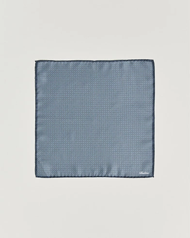 Herren | Einstecktücher | Stenströms | Silk Handkerchief Grey