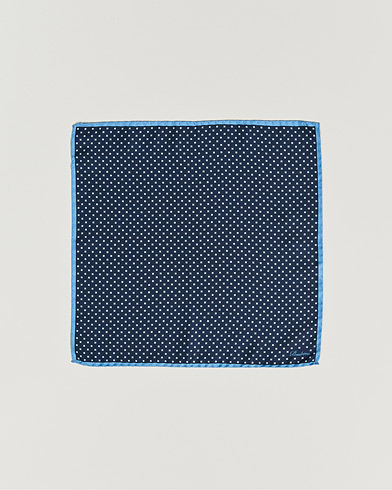 Herren |  | Stenströms | Silk Handkerchief Dark Blue