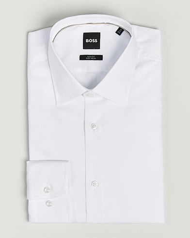 Herren | Businesshemden | BOSS BLACK | Hank Slim Fit Shirt White