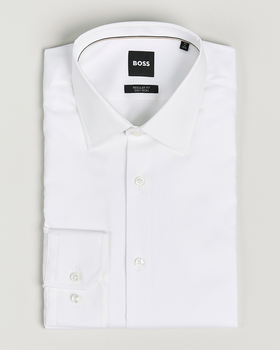 BOSS BLACK Joe Regular Fit Shirt White – Weiß