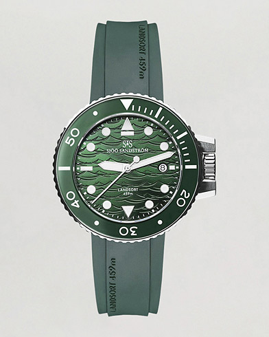 Herren | Fine watches | Sjöö Sandström | Landsort 459m Green