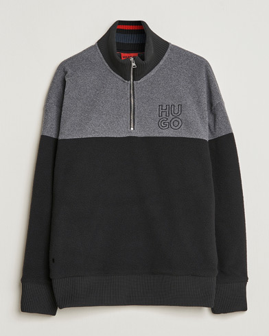 Herren |  | HUGO | Dorpin Half Zip Sweater Black