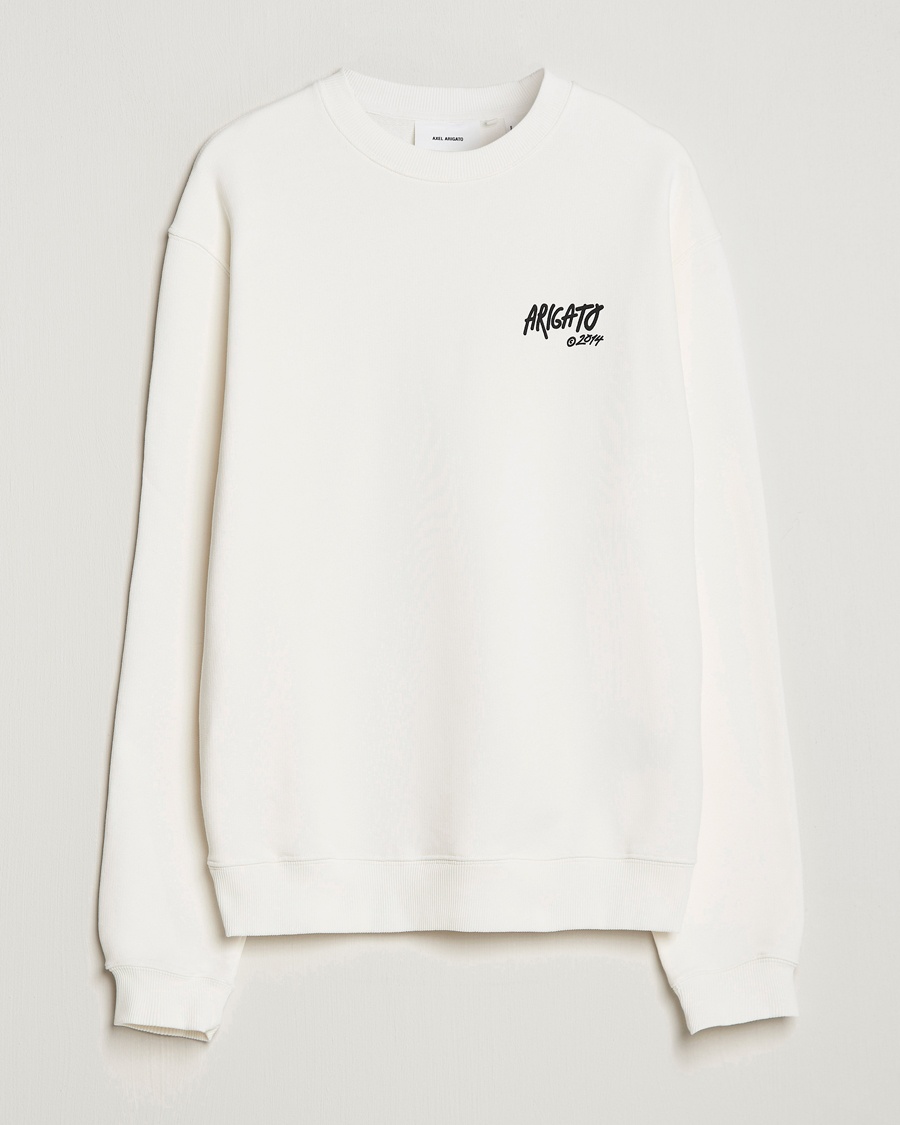 Herren | | Axel Arigato | Arigato Graffiti Sweatshirt Ecru