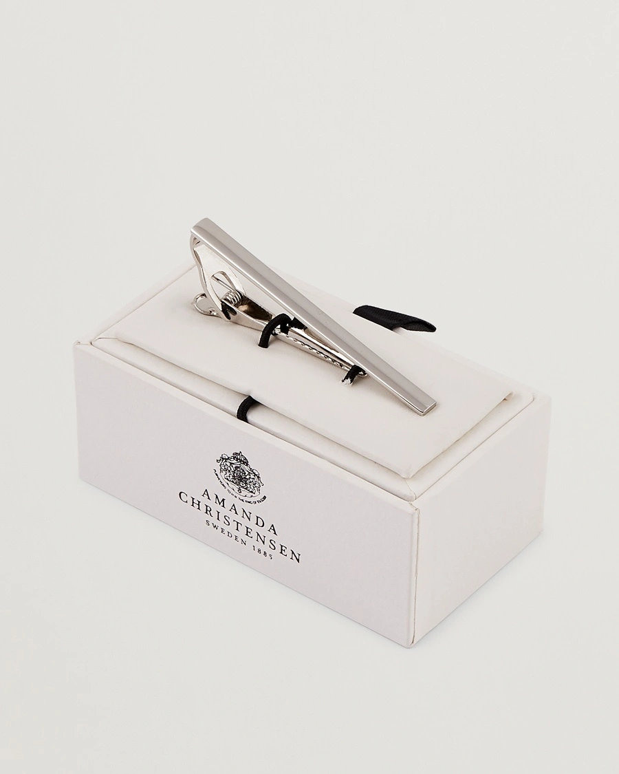 Amanda Christensen Tie Clip Silver – Silber