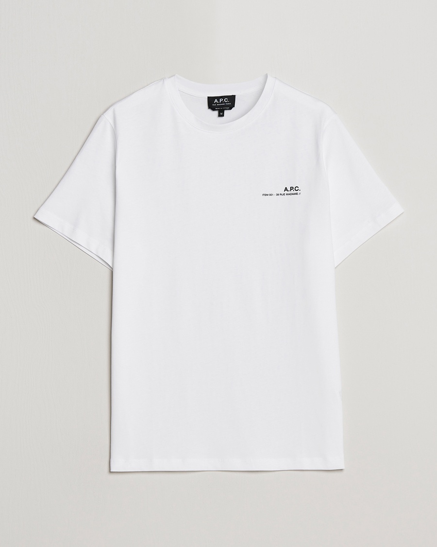 Herren | | A.P.C. | Item T-Shirt White