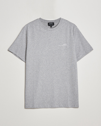 Herren | T-Shirts | A.P.C. | Item T-Shirt Heather Grey
