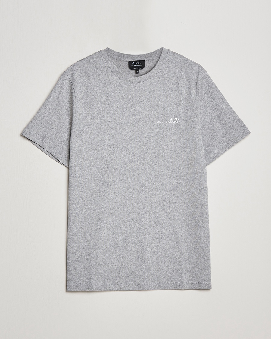 Herren | | A.P.C. | Item T-Shirt Heather Grey