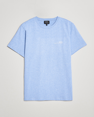 Herren |  | A.P.C. | Item T-Shirt Bleu Ciel