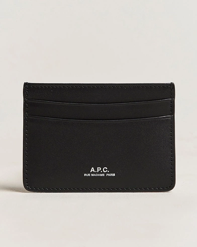 Herren | A.P.C. | A.P.C. | Credit Card Holder Black