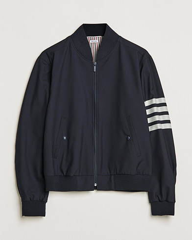 Herren | Thom Browne | Thom Browne | 4-Bar Blouson Jacket Navy