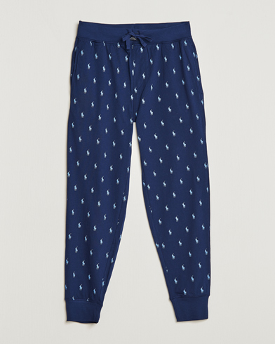 Herren | Pyjama Hosen | Polo Ralph Lauren | Printed Pony Pyjama Pants Navy