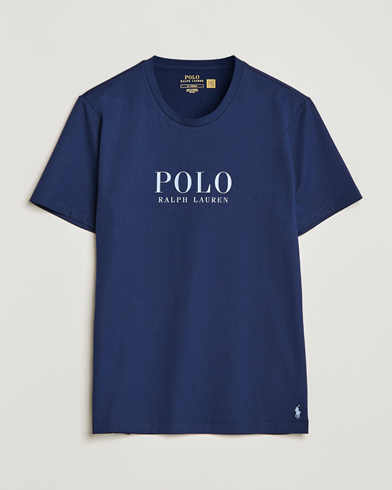 Herren |  | Polo Ralph Lauren | Cotton Logo Crew Neck T-Shirt Navy