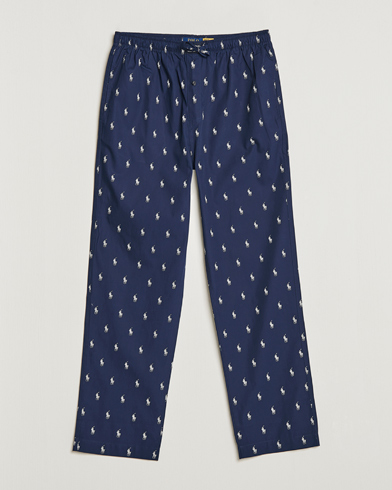 Herren | Polo Ralph Lauren | Polo Ralph Lauren | Cotton Printed Pony Pyjama Pants Navy