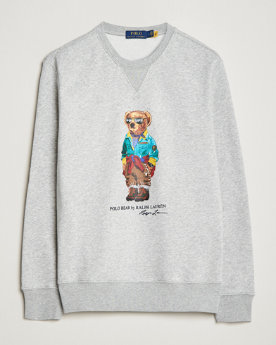 Herren |  | Polo Ralph Lauren | Magic Fleece Printed Bear Sweatshirt Andover Heather