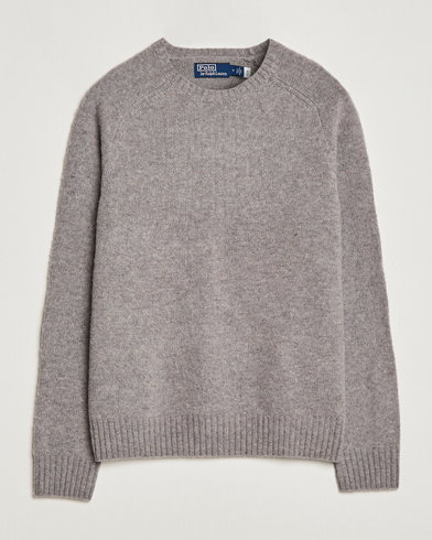 Herren | Strickpullover | Polo Ralph Lauren | Wool Knitted Sweater Grey
