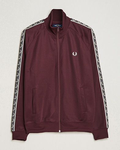 Herren |  | Fred Perry | Taped Track Jacket Oxblood