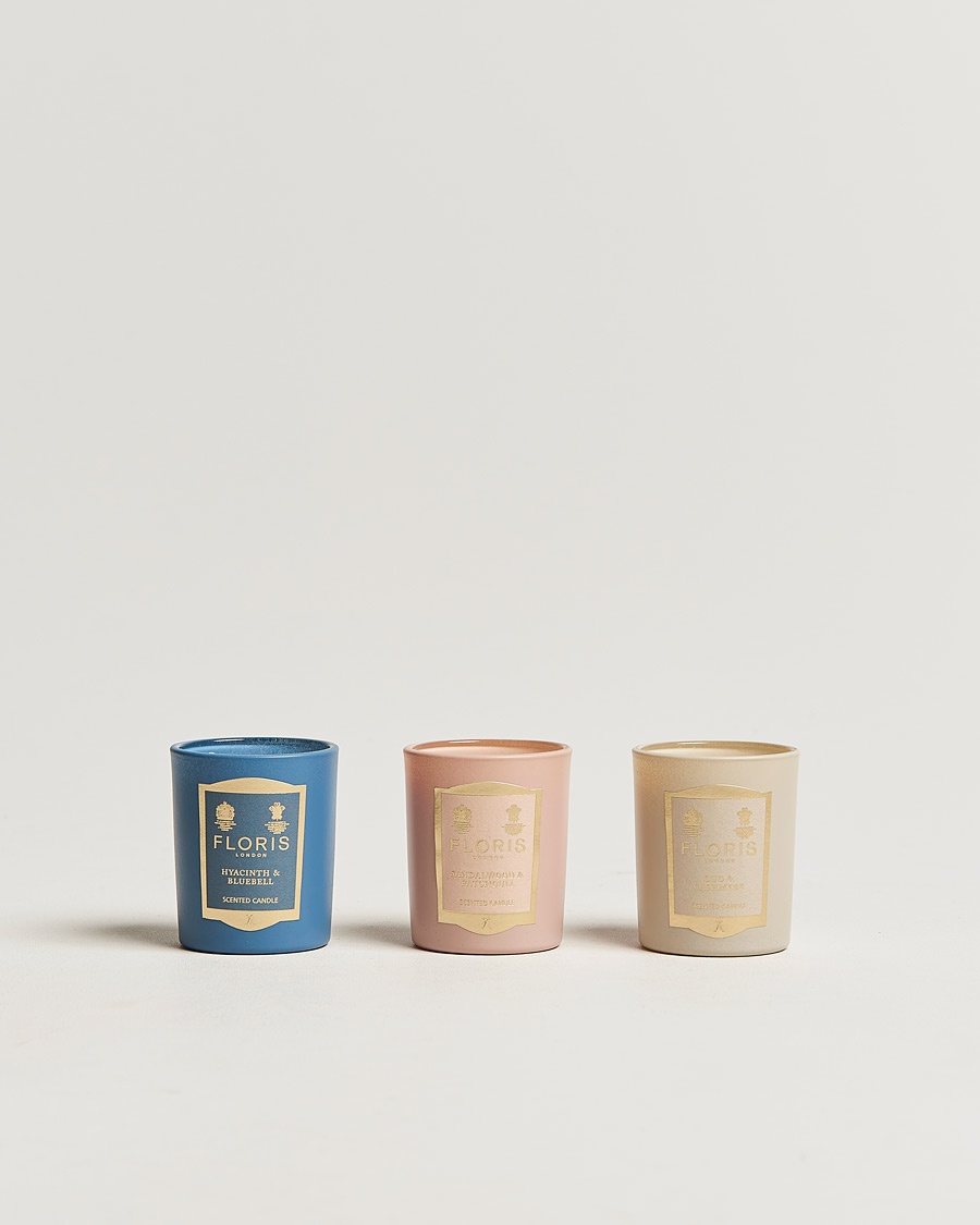 Floris London Mini Candle Collection 3x70g