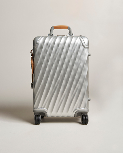 Herren | TUMI | TUMI | International Carry-on Aluminum Trolley Texture Silver