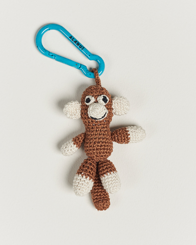 Herren | Italian Department | Alanui | Handmade Monkey Crochet Key Holder Brown
