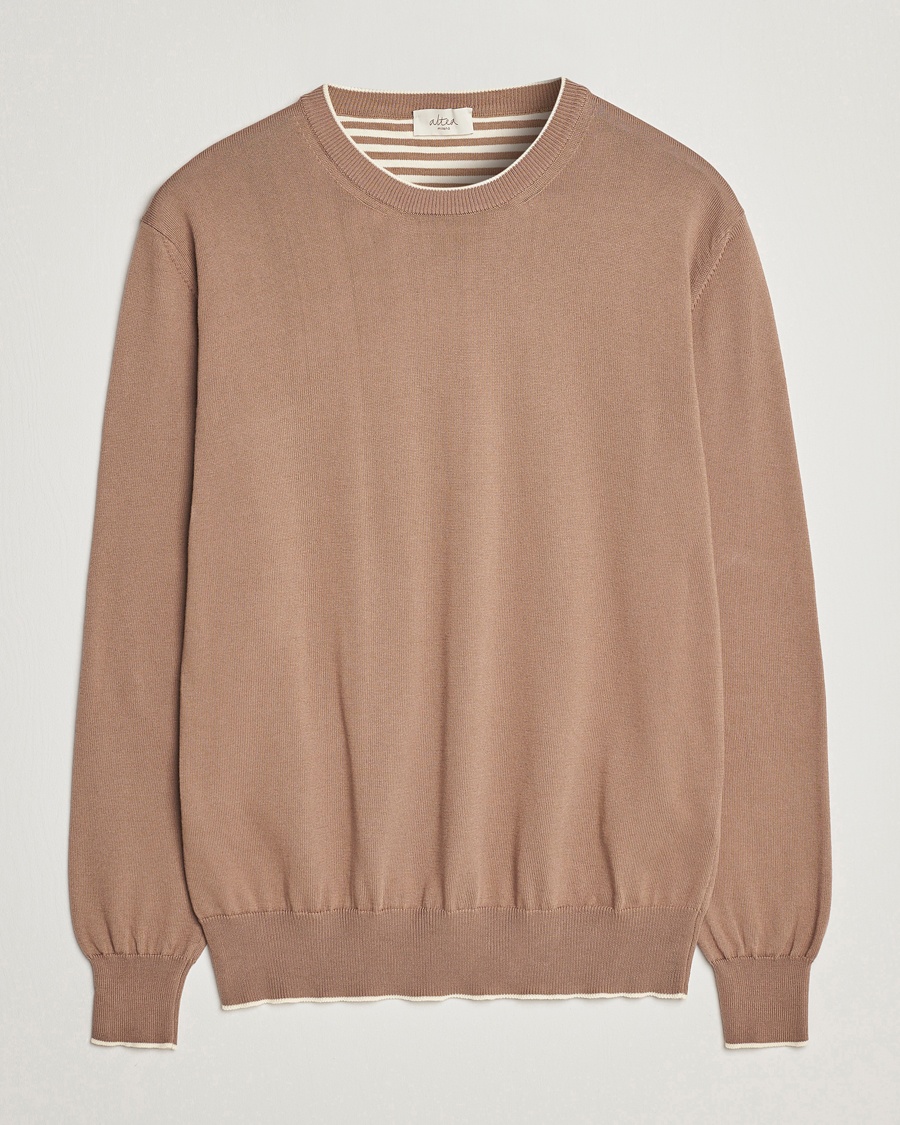 Herren | | Altea | Soft Cotton Pullover Beige
