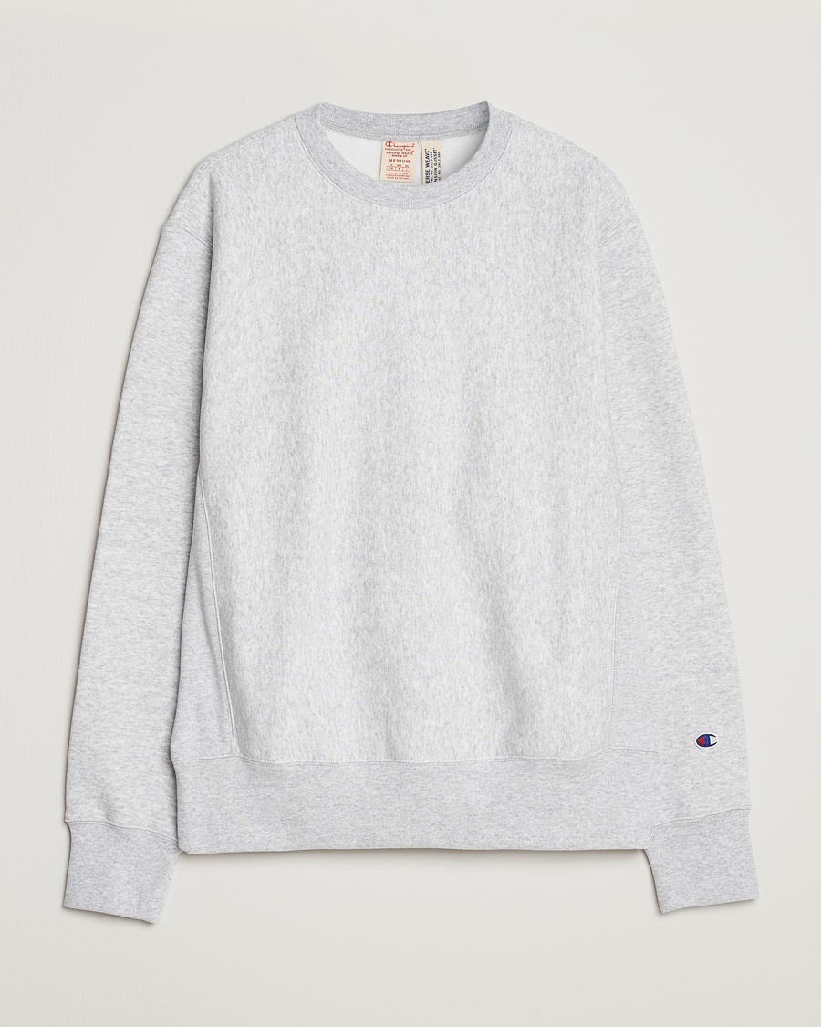 Herren | | Champion | Reverse Weave Soft Fleece Sweatshirt Grey Melange